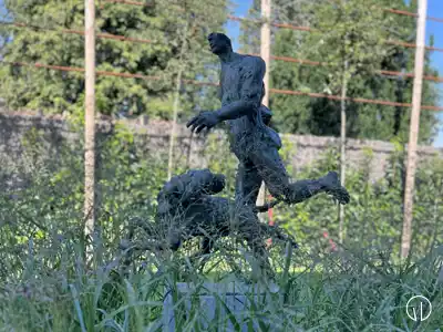 Moderne tuin te Sint-Lodewijk